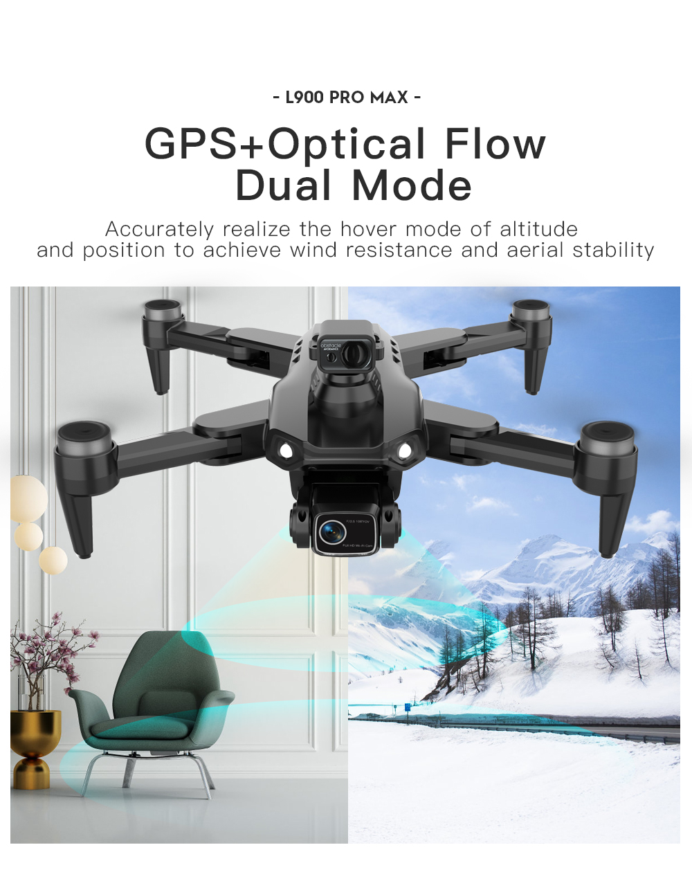 LYZRC L900 PRO MAX Laser obsta - Drone Surveying ulasan dan harga